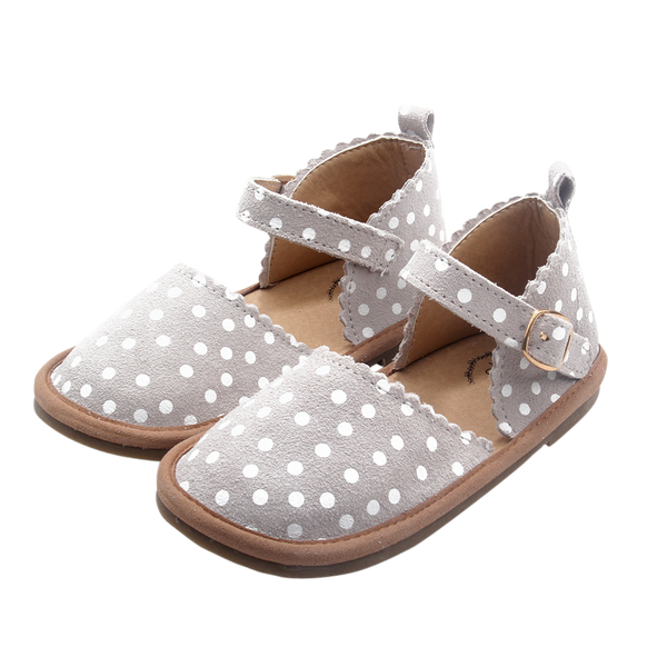 The Sweetheart Collection - 100% Leather - Grey & White